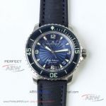 ZF Factory Blancpain Fifty Fathoms 5015D-1140-52B Blue Dial Swiss Automatic 45mm Watch